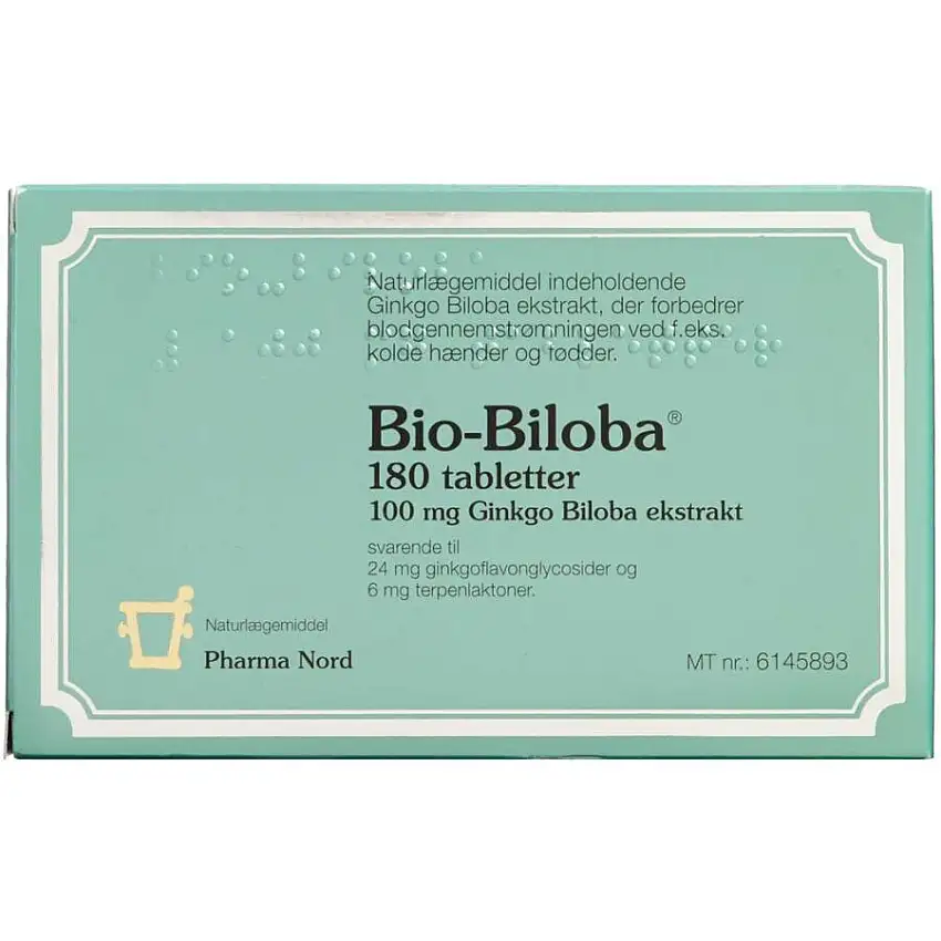 Pharma Nord Bio-Biloba 100 mg Tabletter