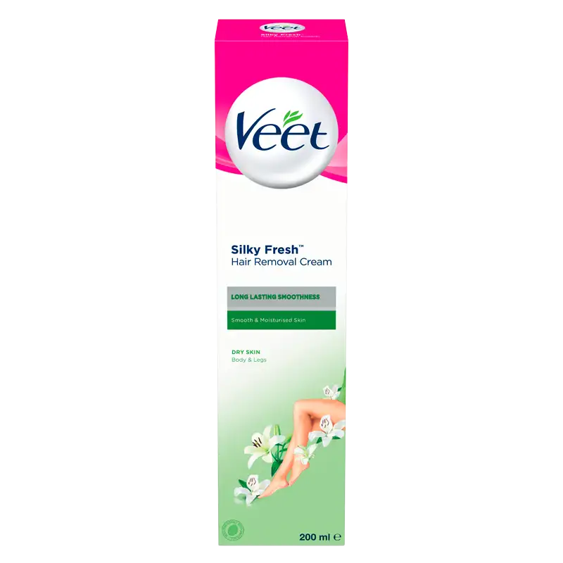Veet Hårfjerningscreme Tør Hud (200 ml)