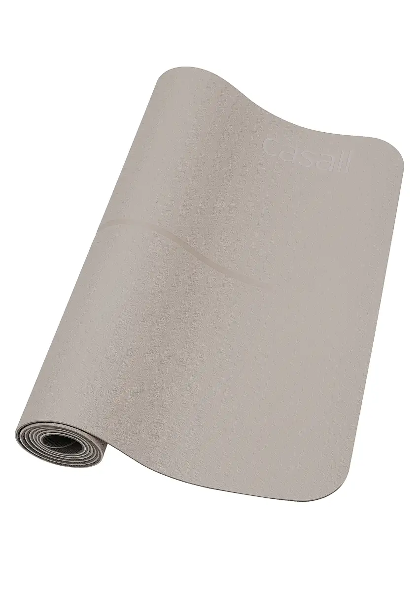 Casall Yogamåtte Position 4mm Light Sand, Clay Brown