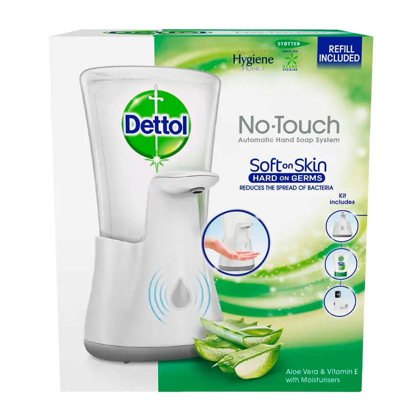 Dettol No Touch Automatisk Sæbedispenser Aloe Vera (250 ml)