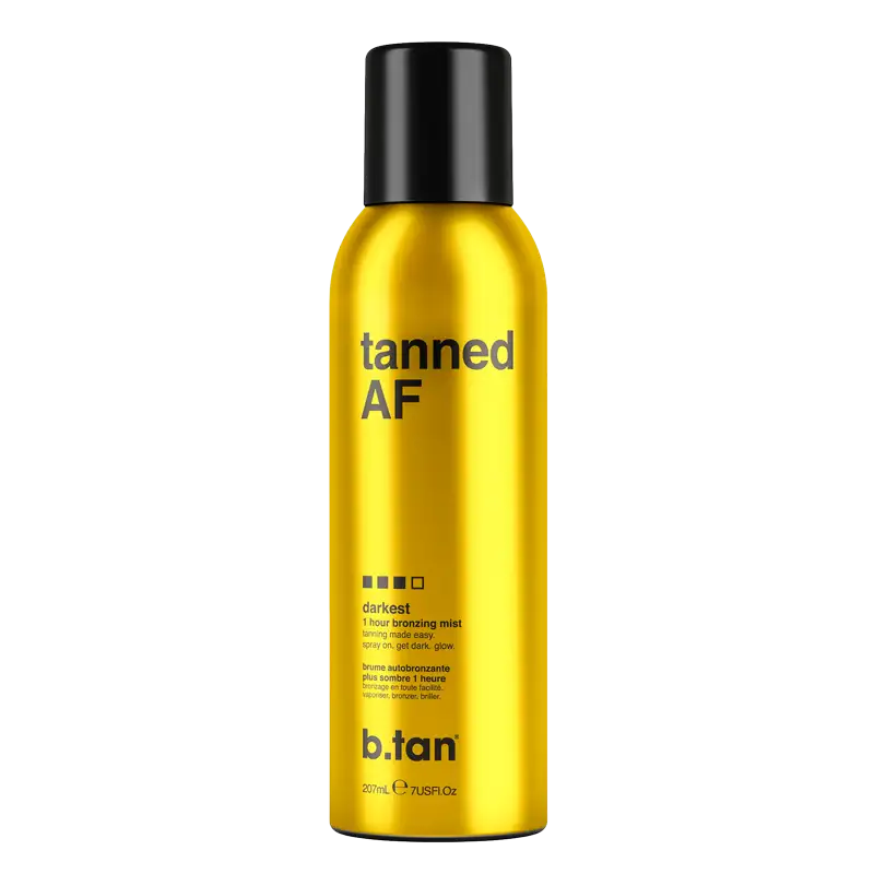 b.tan tanned AF 1 hour bronzing mist (spray) (200 ml)