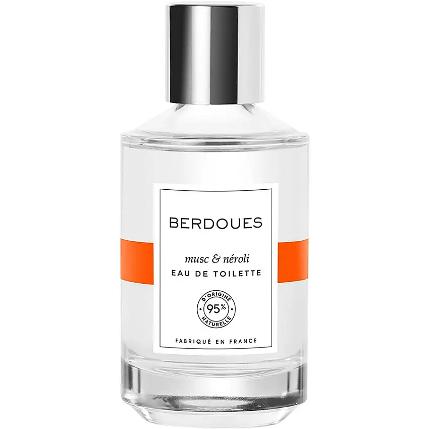 Berdoues Eaux de Toilette 95% Organics Musk & Neroli 100 ml