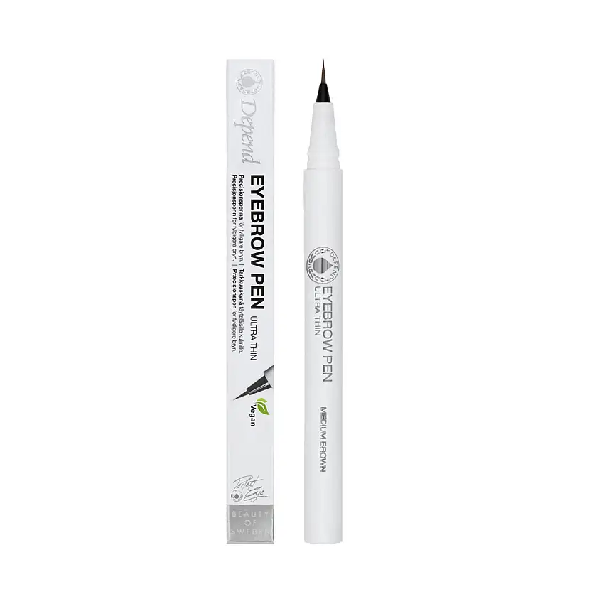 Depend PE Eyebrow Pen Ultra Thin Medium Brown