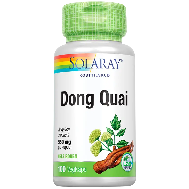 Solaray Dong Quai 550 mg (100 kapsler)