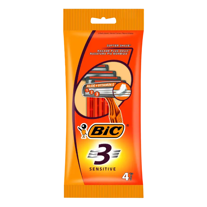 BIC Comfort 3 Skraber (4 stk)