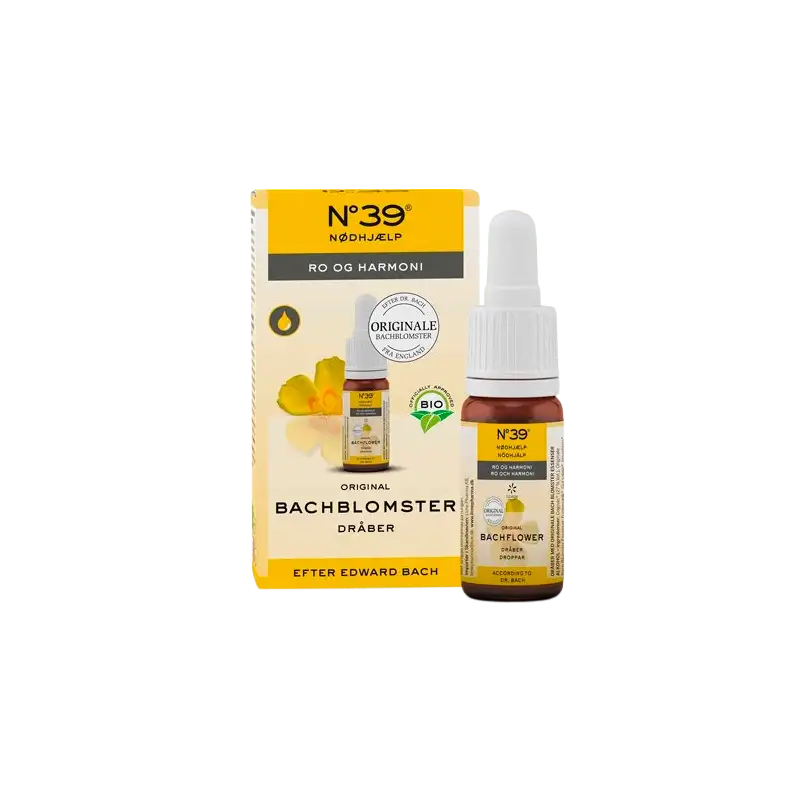 BACHFLOWER No. 39® NØDHJÆLP Dråber Ø (10 ml)