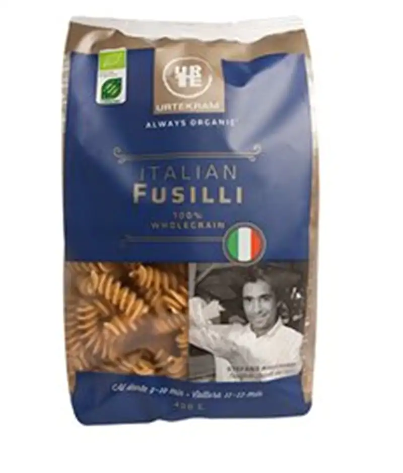 Urtekram Skruer fuldkorn Ø 400 gr.