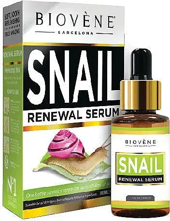 Revitaliserende ansigtsserum med snegleslim 27662308