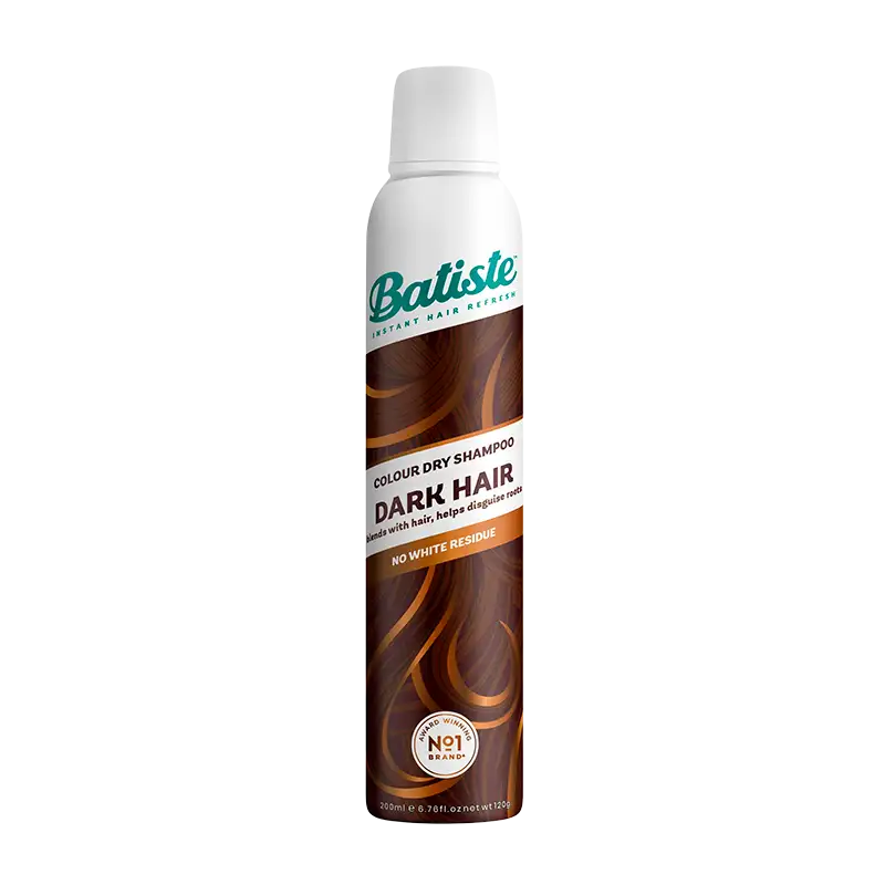 Batiste Colour Dry Shampoo Dark Hair 200 ml.
