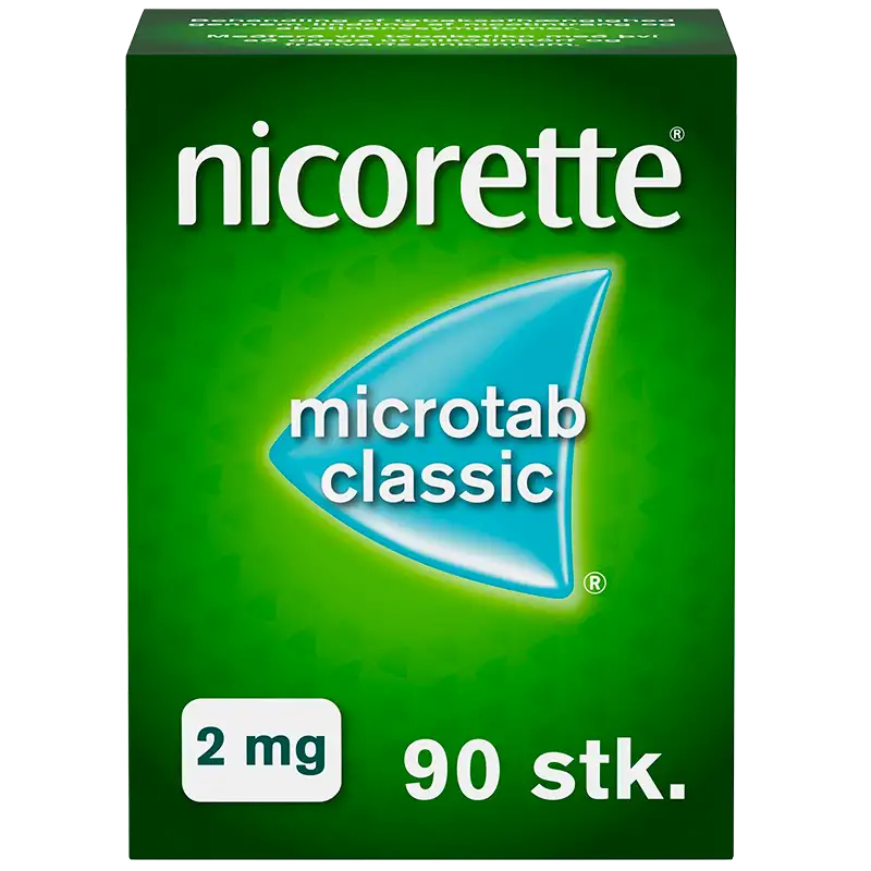 Nicorette Microtab Classic 2 mg (90 stk)