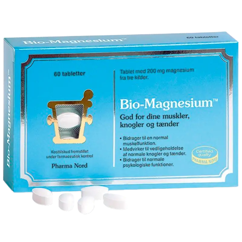 Pharma Nord Bio-Magnesium 200 mg (60 tabletter)
