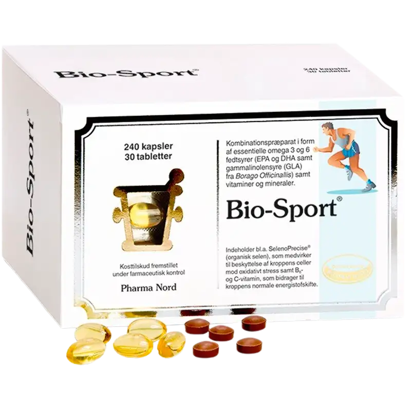 Pharma Nord Bio-Sport (240 kapsler 30 tabletter)