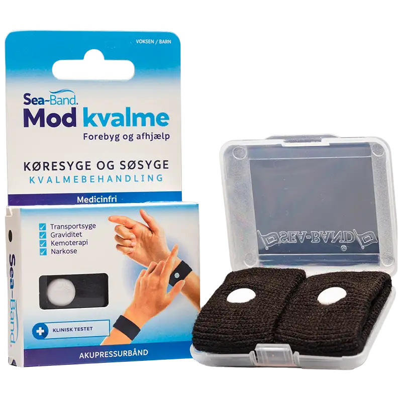 SeaBand Akupressurbånd - Universal (1 sæt)