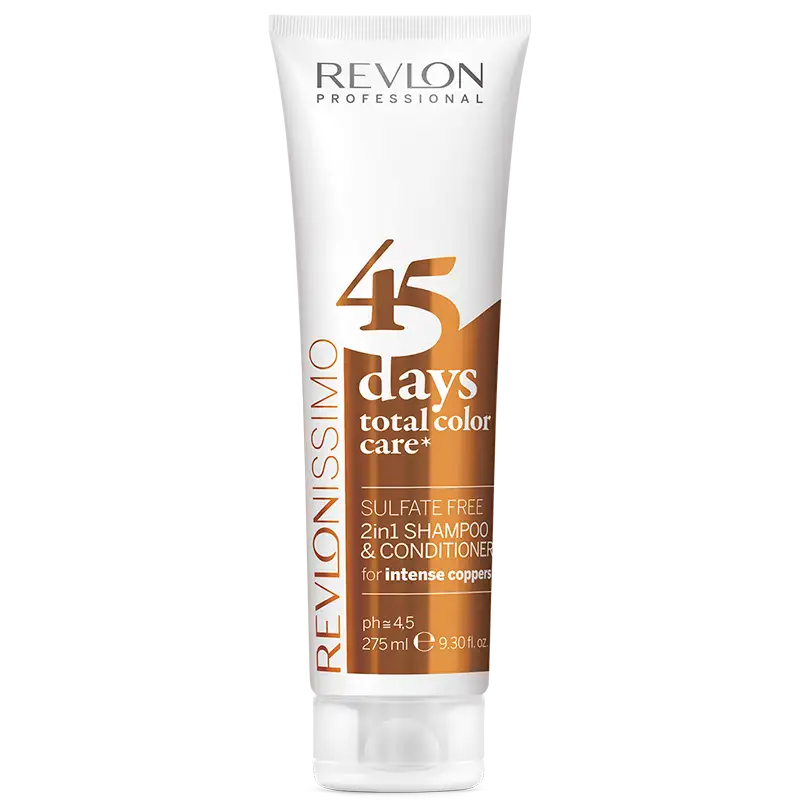 Revlon 45 Days 2in1 Shampoo & Conditioner Copper (275 ml)