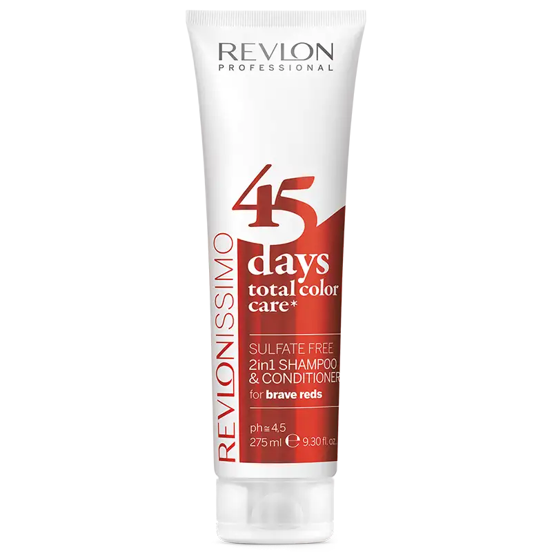 Revlon 45 Days 2in1 Shampoo & Conditioner Red (275 ml)