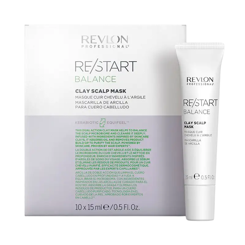 Revlon Restart Balance Clay Scalp Mask (10x15 ml)