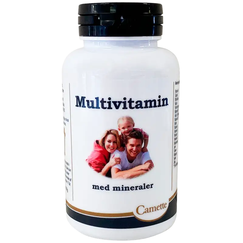 Camette Multivitamin Med Mineraler (120 stk)