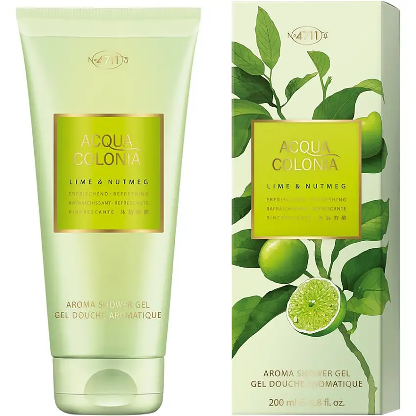 4711 Acqua Colonia Lime & Nutmeg Aroma Shower Gel 200 ml