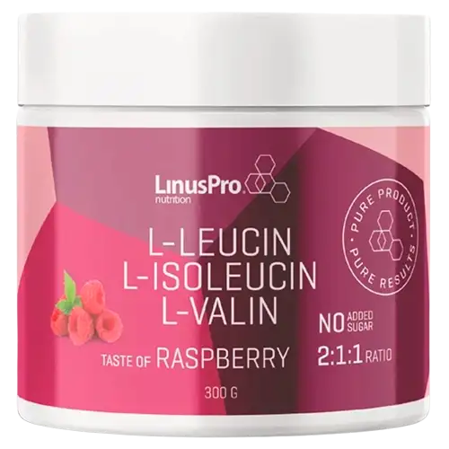 LinusPro BCAA - Hindbær (300g)