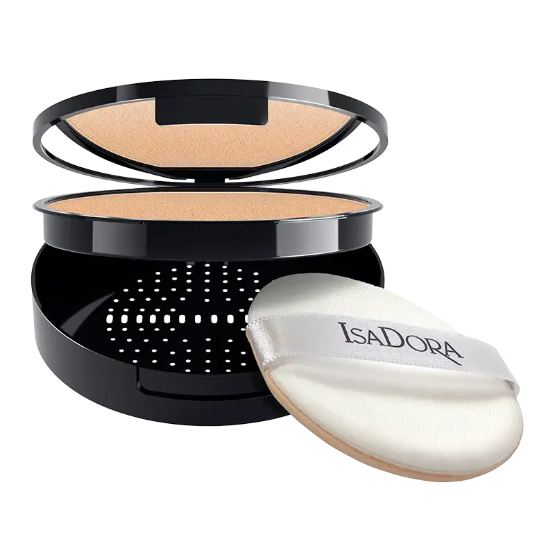 IsaDora Nature Enhanced Flawless Compact Foundation 80 Porcelain (10 g)