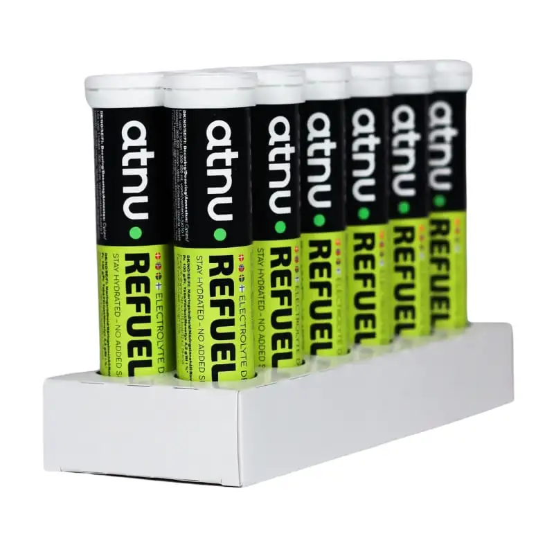 12 x ATNU Refuel Elektrolyt Lime (20 tabl)