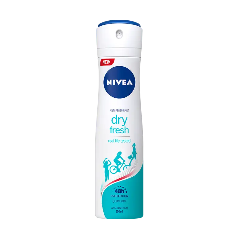 Nivea Dry Fresh Female Spray (150 ml)