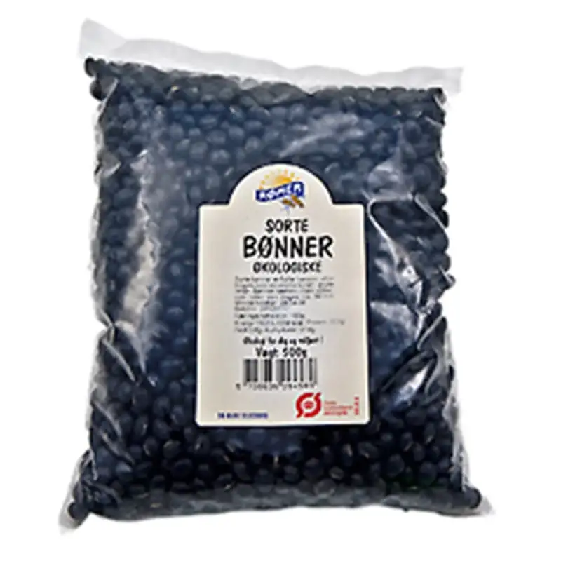 Bønner sorte Ø 500 gr.