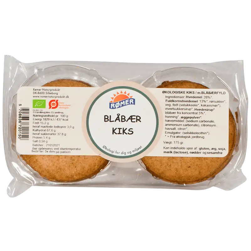 Rømer Blåbær Kiks Ø (175 gr)