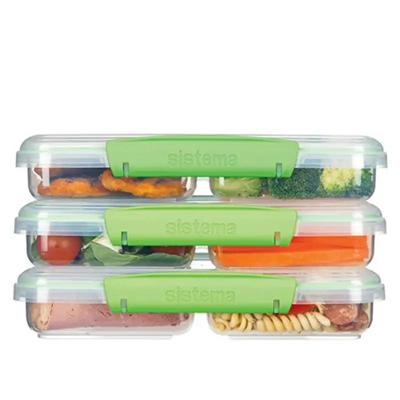 Sistema Madbox Meal Prep Grøn (3 x 820 ml)