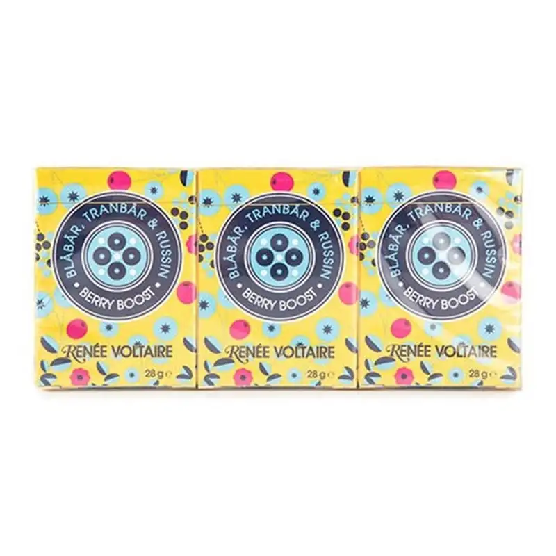 Renée Voltaire Berry Boost Blåbær, Tranebær & Rosin (6x28g)
