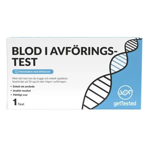 Get Tested Blod i Avföring test