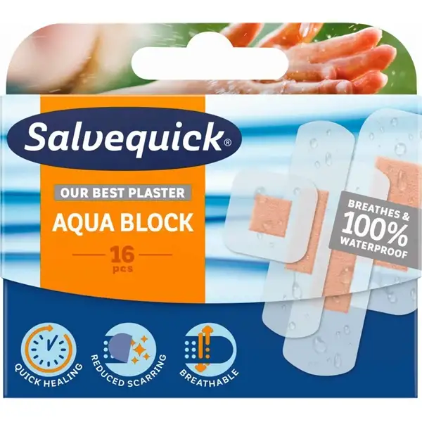 Salvequick Aqua Block 16st