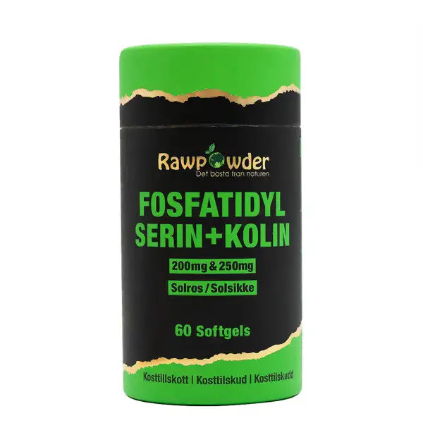 Rawpowder Fosfatidylserin/Kolin  200mg/250mg
