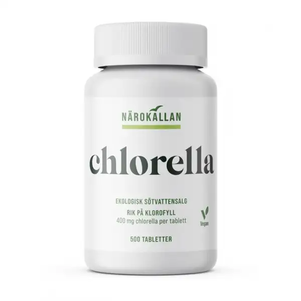 Närokällan Chlorella 400mg