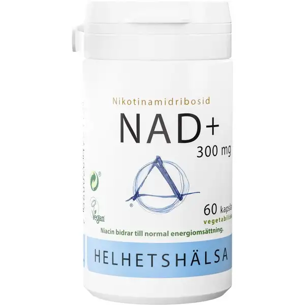 Helhetshälsa NAD+ 300mg 60 kapslar