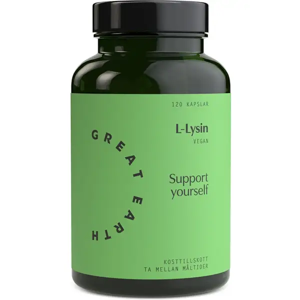 Great Earth L-Lysine 500mg