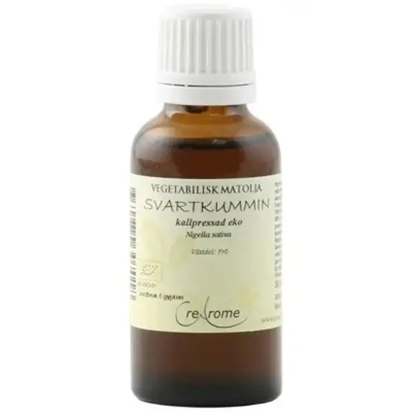 Svartkumminolja kallpressad Eko