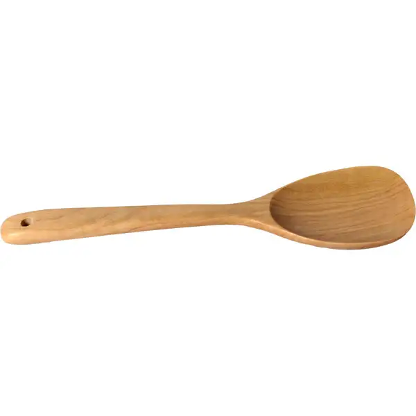 Vinklet spatel i træ