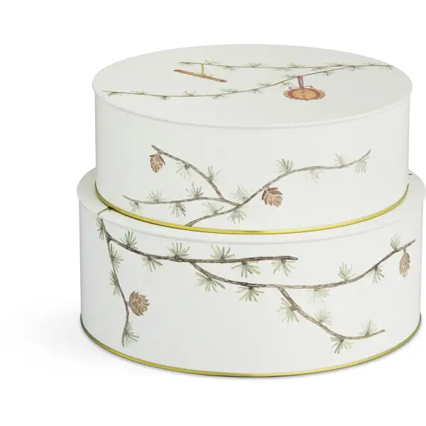 Hammershøi Christmas Opbevaringskrukker 2-pak