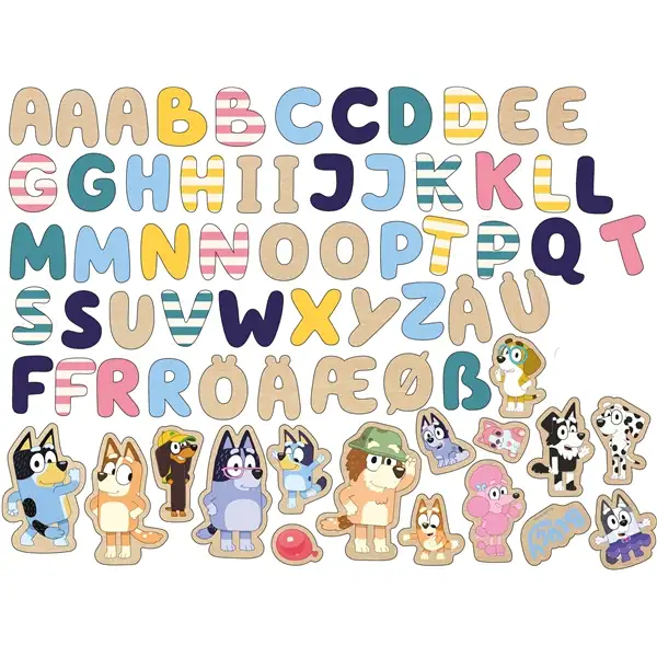 Bluey Magnetbogstaver