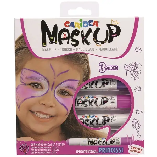 Carioca Maskup Prinsesse