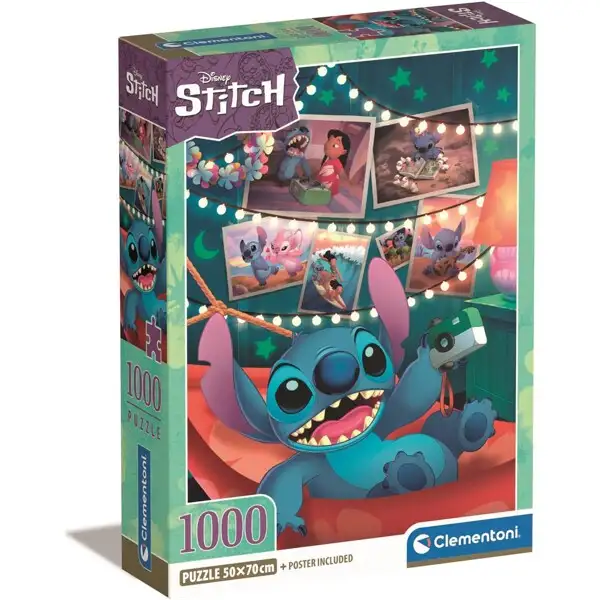 Puslespil 1000 Brikker Disney Stitch