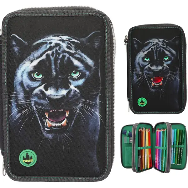 Adventure World Triple Penalhus med LED PANTHER