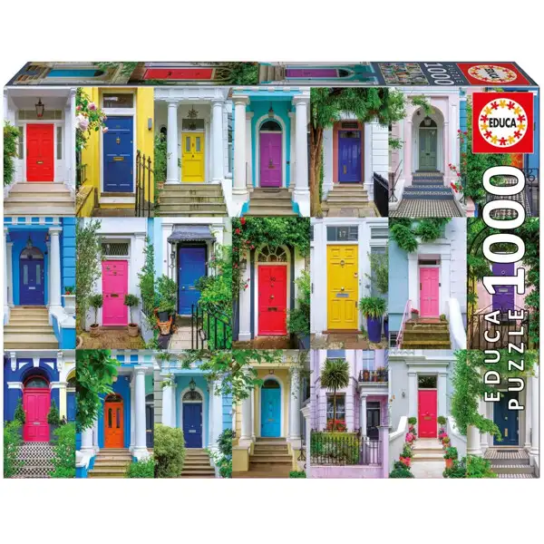 Educa Puslespil 1000 Brikker Doors Of Notting Hill