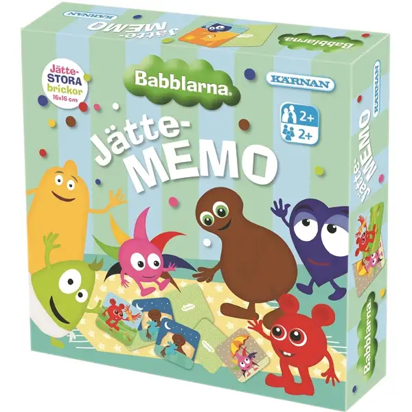 Babblarna Kæmpe Vendespil