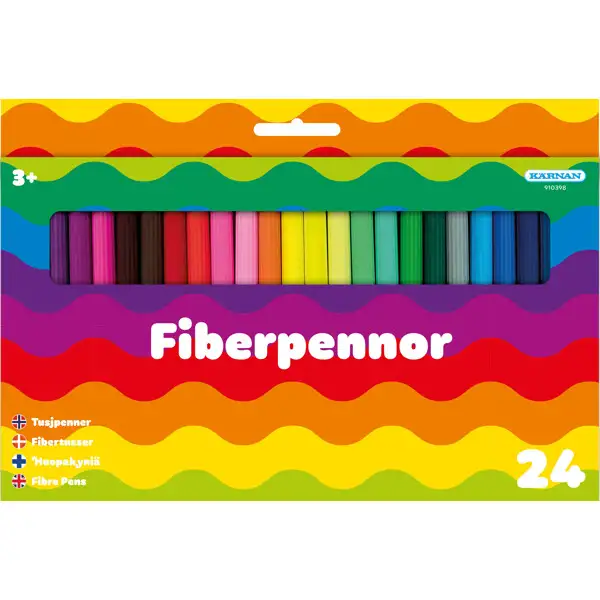 Fiberpenne 24-pak
