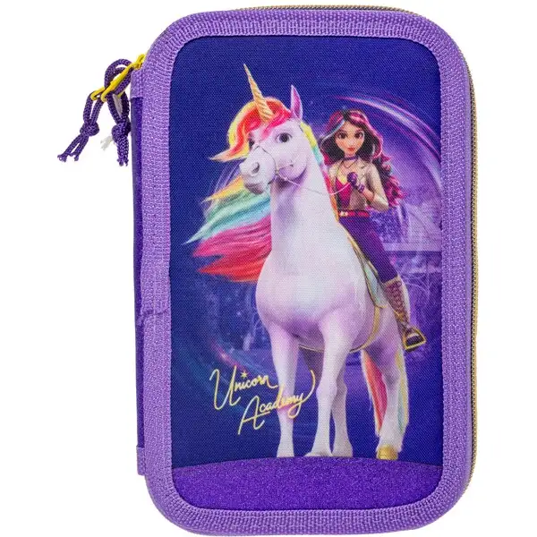 Unicorn Academy Fyldt Dobbelt Penalhus