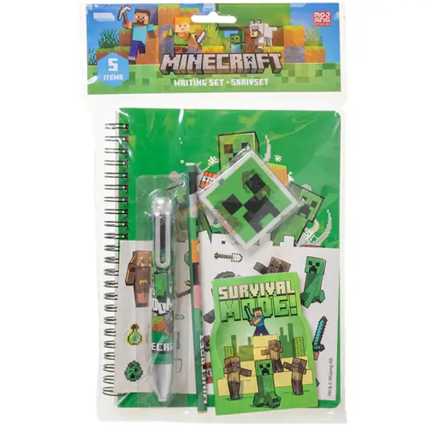 Minecraft A5 Skrivesæt