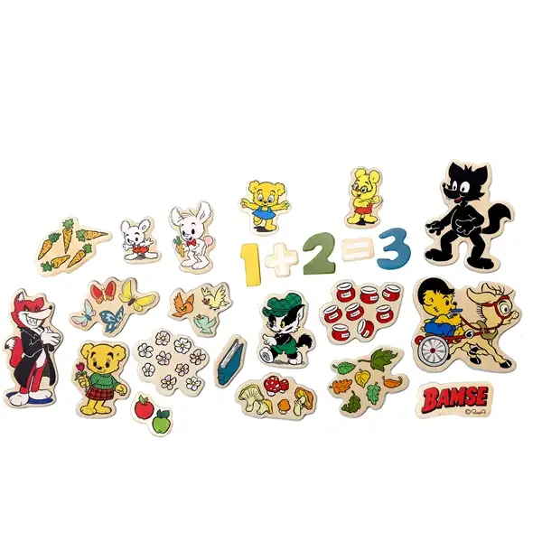 Bamse Magneter & Figurer
