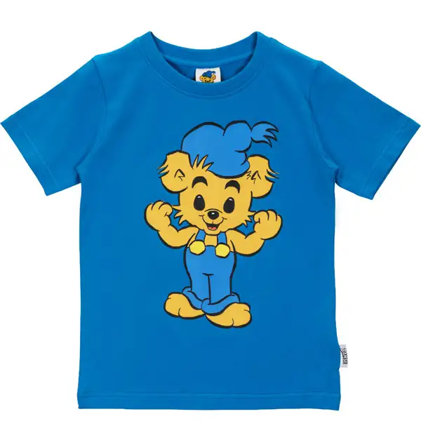 Stærkeste Bjørn T-Shirt Blå
